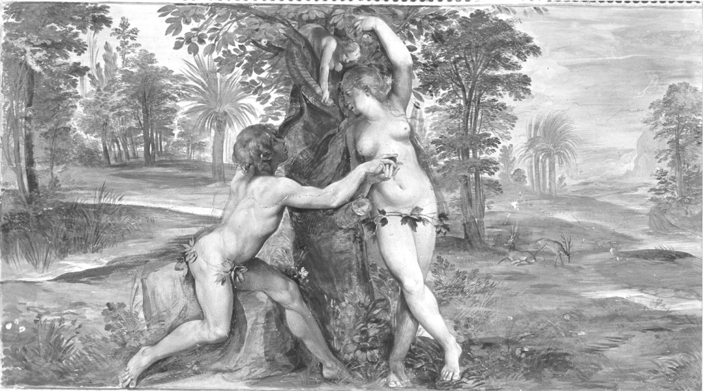 Tentazione e caduta di Adamo e Eva - Frascati